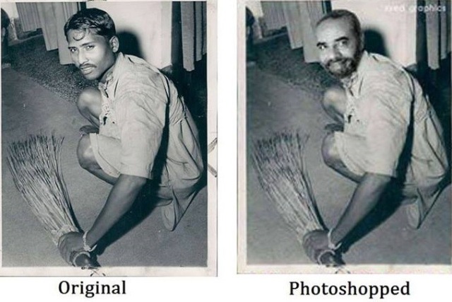 Modi-as-Sweeper-fake-photo-RTI-prooved-niharonline