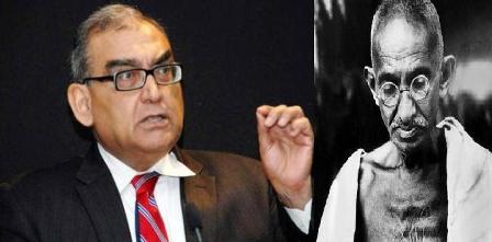 gandhi_british_agent_katju_comments_niharonline