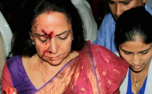 hema_malini_accident_child_died_driver_arrested_niharonline