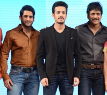 nagachaitanya_about_nagarjuna_and_Akhil_niharonline