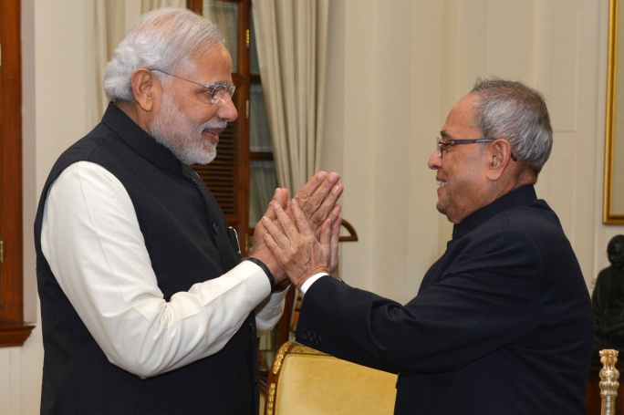 Modi-Pranab-Mukherjee-niharonline