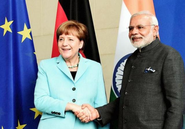 pm-modi-shakes-hands-with-german-chancellor-niharonline