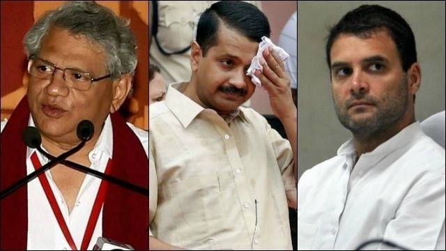 yechury-kejriwal-rahul-gandhi-sedition-case-niharonline